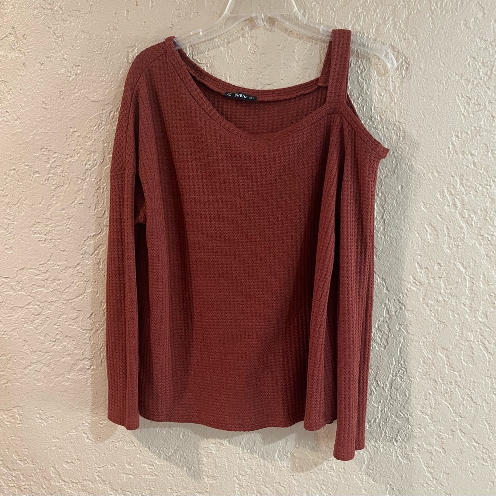 Shein off the shoulder Shirt